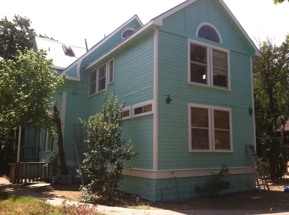 Cedar Street home in Austin after restoration painting