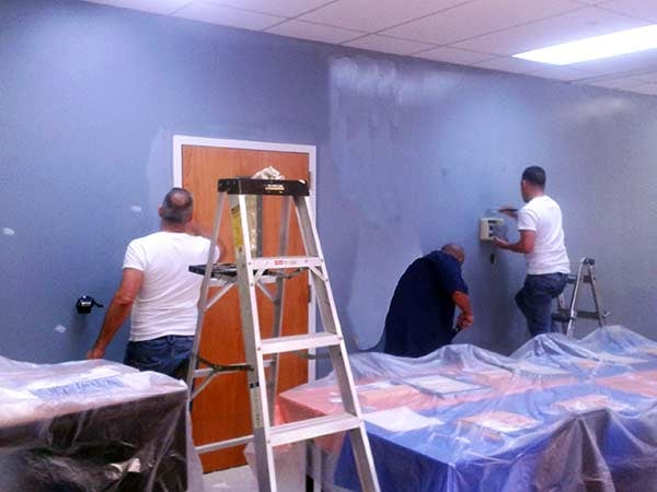 AISD school interior painted in Austin