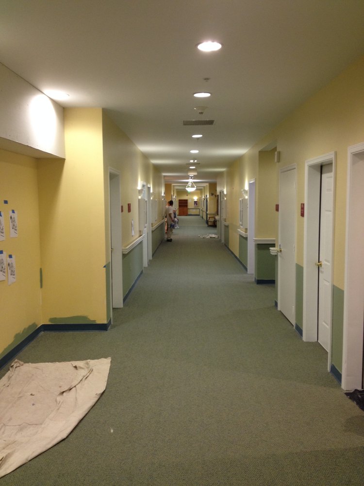 Brookdale senior living interior painted in Austin