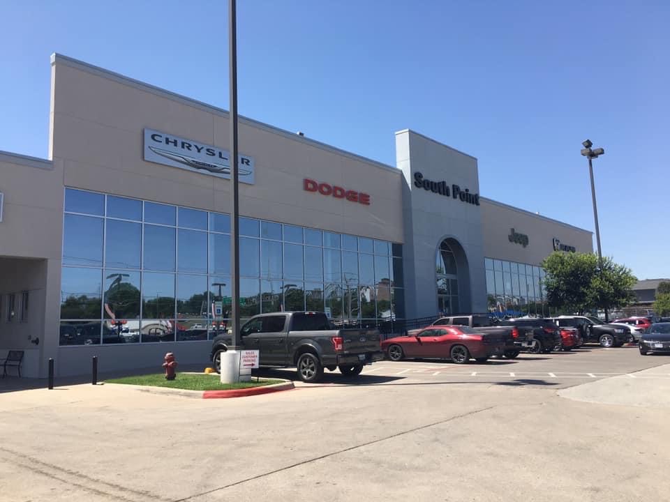 Repainted auto dealership in South Austin