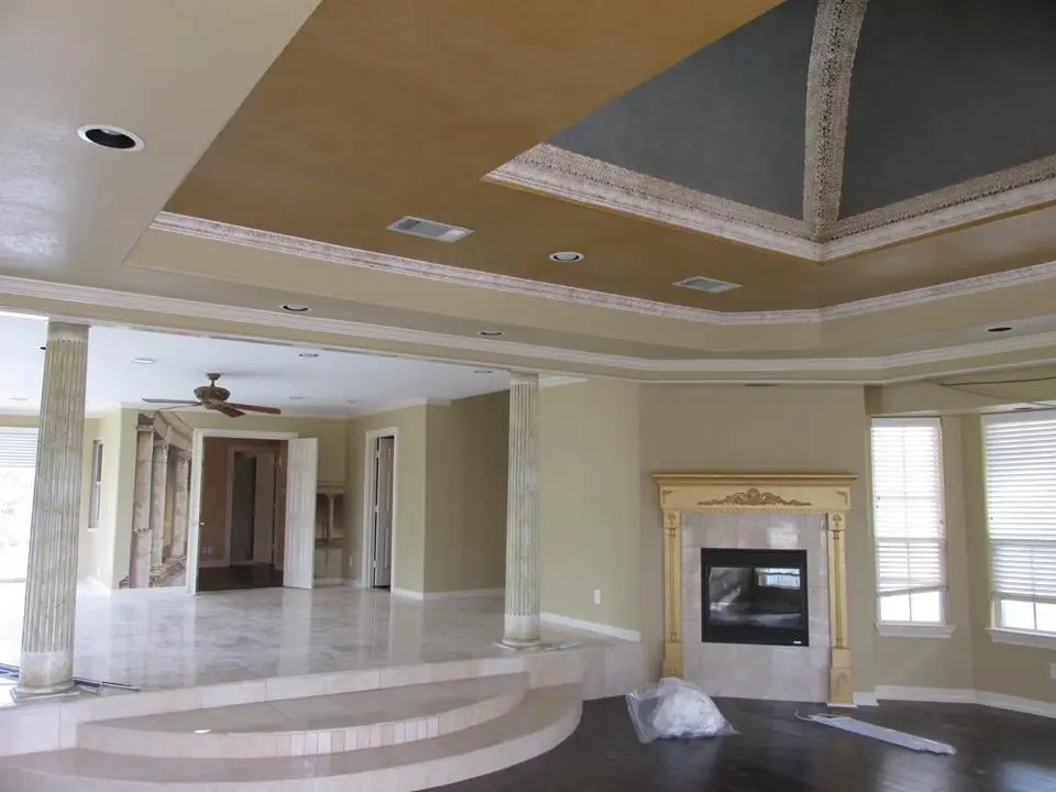 Master bedroom interior painting in Austin