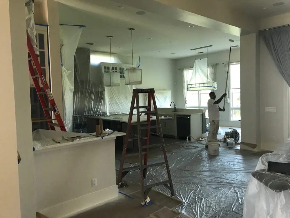 Interior painting in Spanish Oaks, Austin