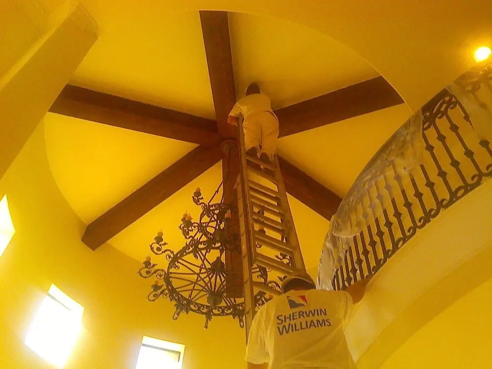 Interior painting on Westlake Drive in Austin