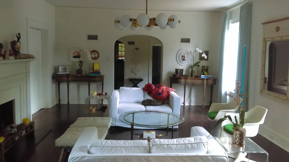 Woodlawn remodel interior painting in Austin
