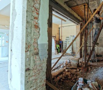 Water Damage restoration painting in Austin